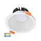 Gleam 9W 240V Dimmable LED Downlight White / Tri-Colour - HV5528T-WHT
