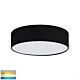 Nella 20W 240V DImmable Surface Mounted LED Oyster Light Black / Tri-Colour - HV5892T-BLK
