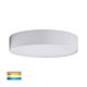 Nella 30W 240V DImmable Surface Mounted LED Oyster Light White / Tri-Colour - HV5893T-WHT