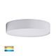 Nella 30W 240V DImmable Surface Mounted LED Oyster Light White / Tri-Colour - HV5893T-WHT