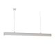 Proline 82W 1800mm Dimmable LED Pendant Silver / Warm White - HV6001W-SLV-1.8