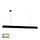 Proline 40W 1200mm Dimmable LED Pendant Black / Tri-Colour - HV6001T-BLK