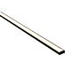 Shallow Square 2 Meter 18x9mm LED Profile Black - HV9693-1707-BLK-2M