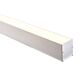 Deep Square 3 Meter 60x70mm LED Profile Silver - HV9693-6070-3M