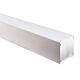 Deep Square 3 Meter 82x90mm LED Profile Silver - HV9693-8090-3M