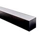 Deep Square 3 Meter 82x90mm LED Profile Black - HV9693-8090-BLK-3M