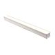 Large Square Winged 1 Meter 40x44mm LED Profile Kit Silver - HV9695-4540