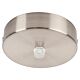 Canopy 90mm Round Surface Mounted Satin Chrome - HV9705-9025-SCH-RND