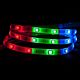 Ecolamp 7.2W 12V DC 1 Metre Dimmable LED Strip Light Multicolour - HV9750-IP67-30-RGB