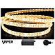 Viper 24W 12V DC 5 Metre Dimmable LED Strip Light Kit / Warm White - VPR9733IP54-60-5M