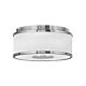 Halo Small Semi Flush Off White / Brushed Nickel - U/HK/HALO42006BN