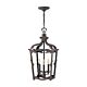 Sorrento 4 Light Foyer Ceiling Light Aged Iron - 4522AI