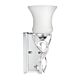Brooke 1 Light Wall Light Polished Chrome - HK/BROOKE1 BATH