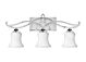 Brooke 3 Light Above Mirror Light Polished Chrome - HK/BROOKE3 BATH