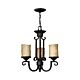 Casa 3 Light Chandelier Olde Black - U/HK/4013OL