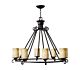 Casa 8 Light Chandelier Olde Black - U/HK/4308OL