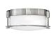 Colbin 2 Light Small Flush Mount Brushed Nickel - HK/COLBIN/F/S BN