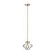 Congress Clear Glass Pendant Brushed Caramel - HK/CONGRESP/B BC