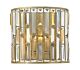 Gemma 2 Light Wall Light Slver Leaf - HK/GEMMA2/A SL