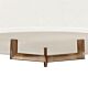 Hampton Semi Flush Brushed Brass - U/HK/HAMPTON3201BR