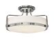 Harper 3 Light Medium Semi Flush Polished Chrome - HK/HARPER/SFM CM