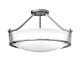 Hathaway Medium Semi Flush Antique Nickel - HK/HATHAWAY/SFM N