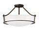 Hathaway Medium Semi Flush Olde Bronze - HK/HATHAWAY/SFM B