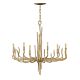Spyre 6 Light Chandelier Champagne Gold - HK/SPYRE6C CPG