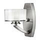 Meridian Wall Light Brushed Nickel - HK/MERIDIAN1