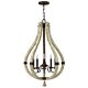 Middlefield 5 Light Chandelier Iron Rust - HK/MIDDLEFIELD5