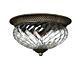 Plantation Large Flush Mount Pearl Bronze - HK/PLANT/F/L PZ