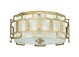 Sabina Flush Mount Silver Leaf - HK/SABINA/F