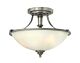 Truman Semi Flush Fitting Antique Nickel - HK/TRUMAN/SF