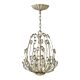 Tulah 3 Light Pendant Silver Leaf - HK/TULAH/3P