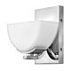 Verve 3.5W LED Single Bathroom Wall Light Polished Chrome / Warm White - HK/VERVE1 BATH