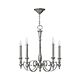 Yorktown 5 Light Chandelier Antique Nickel - HK/YORKTOWN5