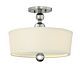 Zelda Semi Flush Polished Nickel - HK/ZELDA/SF PN
