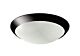Concept 3 2 x E27 Ceiling Fan Light Kit Matt Black - A3510
