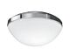 Contemporary Ceiling Fan Light Kit Brushed Chrome - 24301