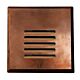 Step Lite Louvre Square 12V / 24V Copper - SLLUSQ/COP