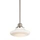 Keller Small Duo Mount Pendant Brushed Nickel - KL/KELLER/S NI