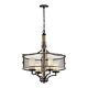 Ahrendale 3 Light Chandelier Anvil Iron - KL/AHRENDALE4