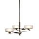 Aleeka 5 Light Chandelier Classic Pewter - KL/ALEEKA5B