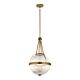 Aster 3 Light Pendant Natural Brass - KL/ASTER/P NBR