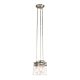 Brinley 3 Light Pendant Brushed Nickel - KL/BRINLEY3 NI