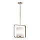 City Loft 1 Light Medium Pendant Polished Nickel - KL/CITY LOFT/P/M