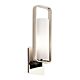 City Loft 1 Light Wall Light Polished Nickel - KL/CITY LOFT1