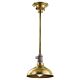 Cobson 1 Light Mini Pendant Natural Brass - KL/COBSONTRIO BR