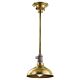 Cobson 1 Light Mini Pendant Natural Brass - KL/COBSONTRIO BR