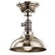 Cobson 1 Light Semi Flush Polished Nickel - KL/COBSONTRIO PN